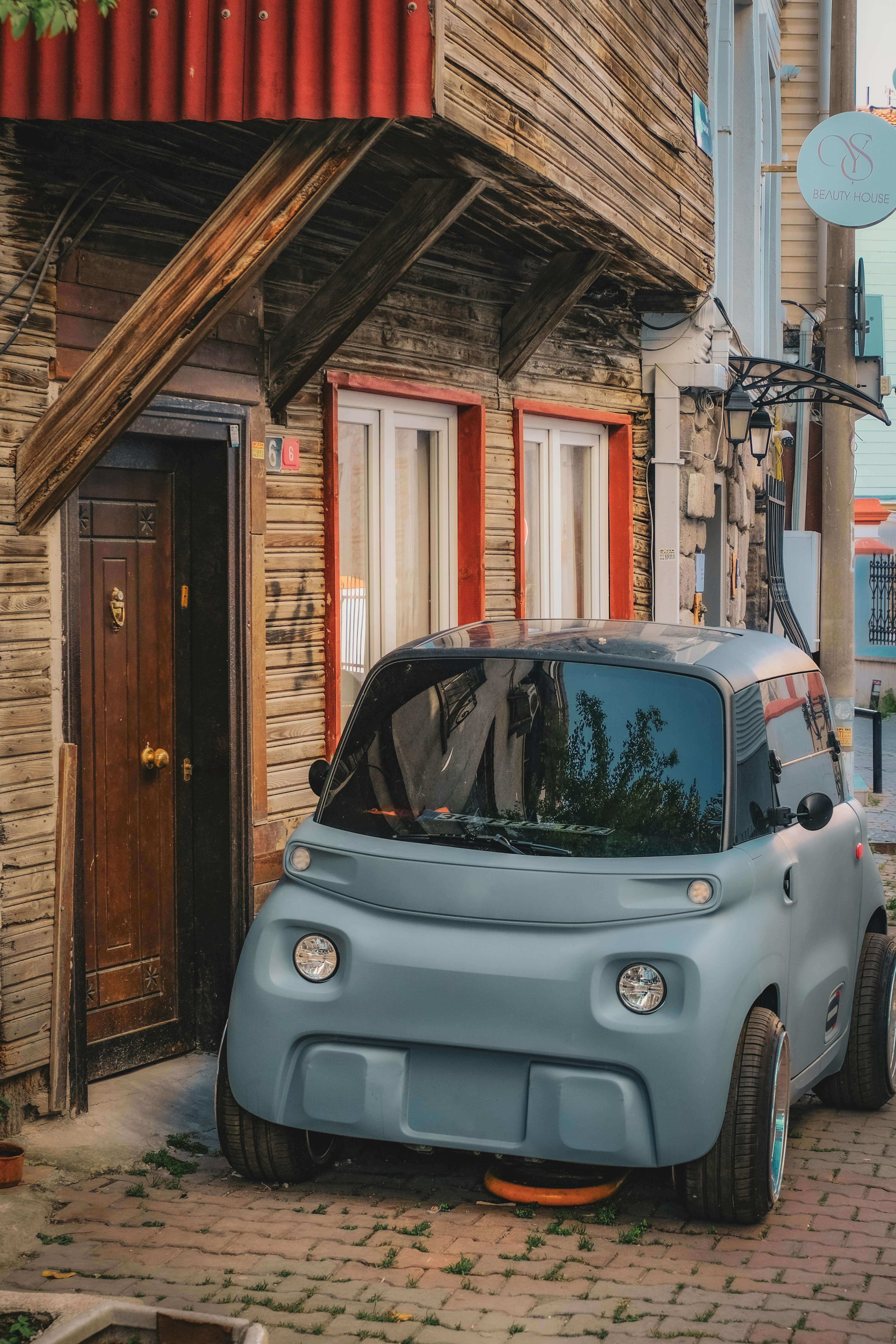 Modern electric compact car